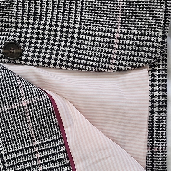 Jcrew houndstooth plaid wool blazer - Picture 4 of 9